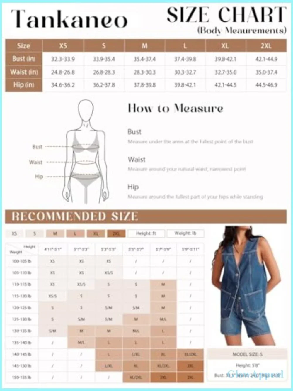 Denim Vest Women Casual V Neck Button Down Sleeveless Jean Jacket
